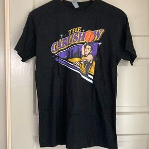 The Carushow Alex Caruso NBA Black Graphic Tee size M Medium basketball